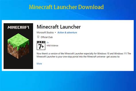 Get Minecraft Launcher .